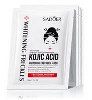 5 Pcs Kojic Acid Face Mask (Acne & Dark Spot Care)